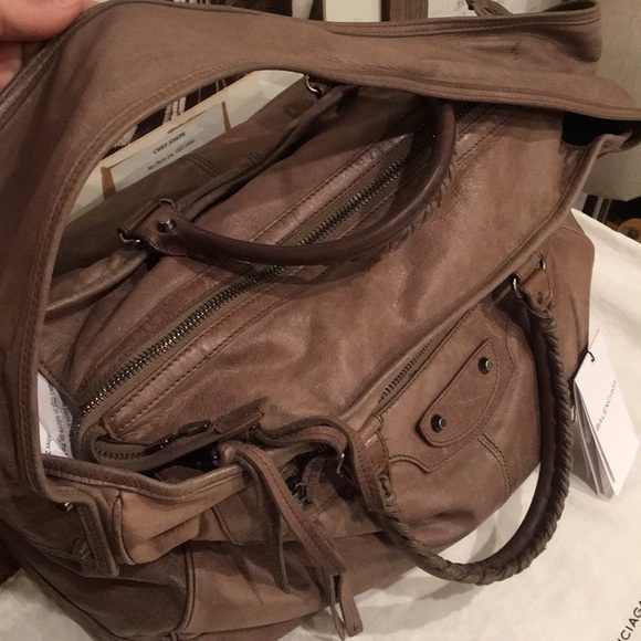 SOLD ❤️ Balenciaga large agneau - Picture 3 of 8